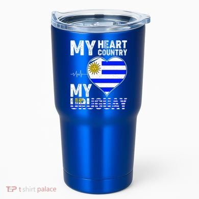 My Heart My Uruguay Tumbler