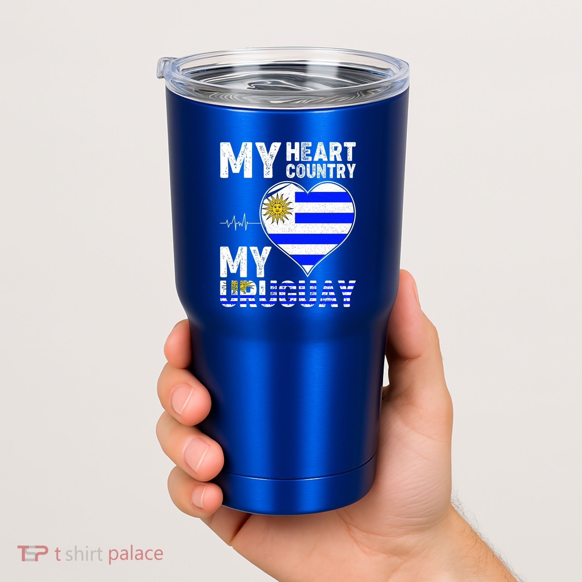 My Heart My Uruguay Tumbler