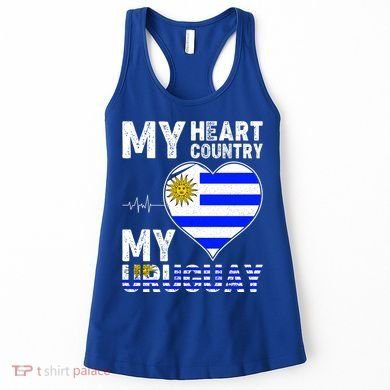 My Heart My Uruguay Women's Tank Top