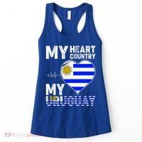 My Heart My Uruguay Women's Tank Top thumb 0