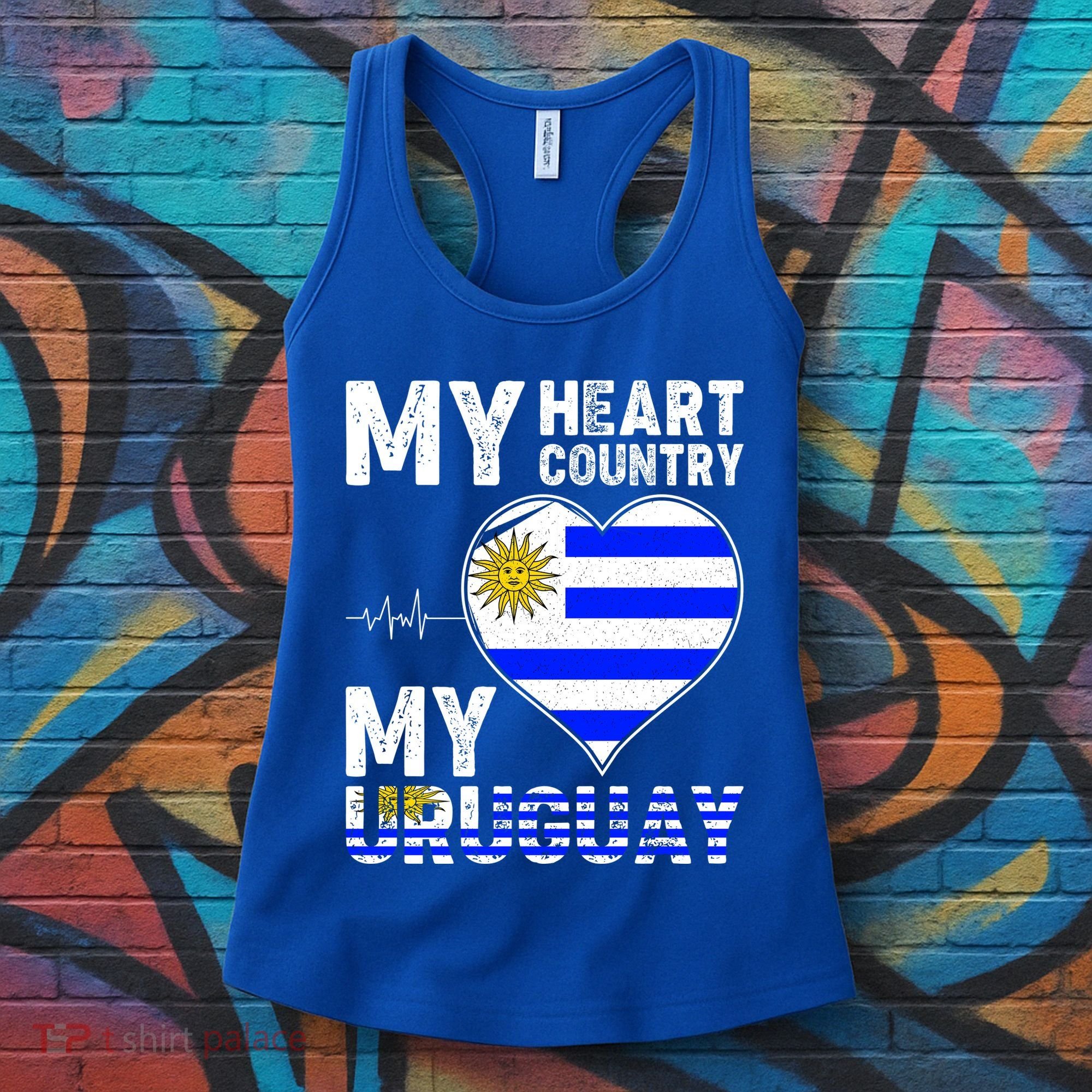 My Heart My Uruguay Women's Tank Top