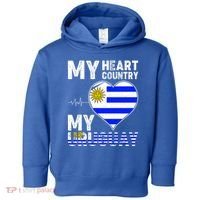 My Heart My Uruguay Toddler Hoodie thumb 0