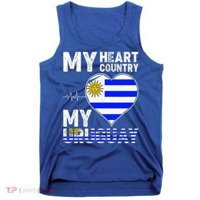 My Heart My Uruguay Tank Top