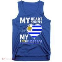 My Heart My Uruguay Tank Top thumb 0