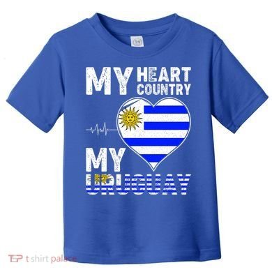 My Heart My Uruguay Toddler T-Shirt