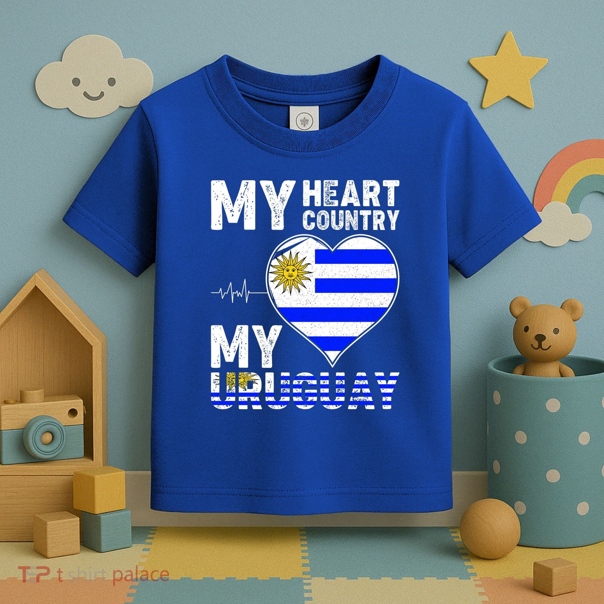 My Heart My Uruguay Toddler T-Shirt