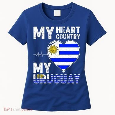 My Heart My Uruguay Women's T-Shirt