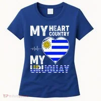 My Heart My Uruguay Women's T-Shirt thumb 0