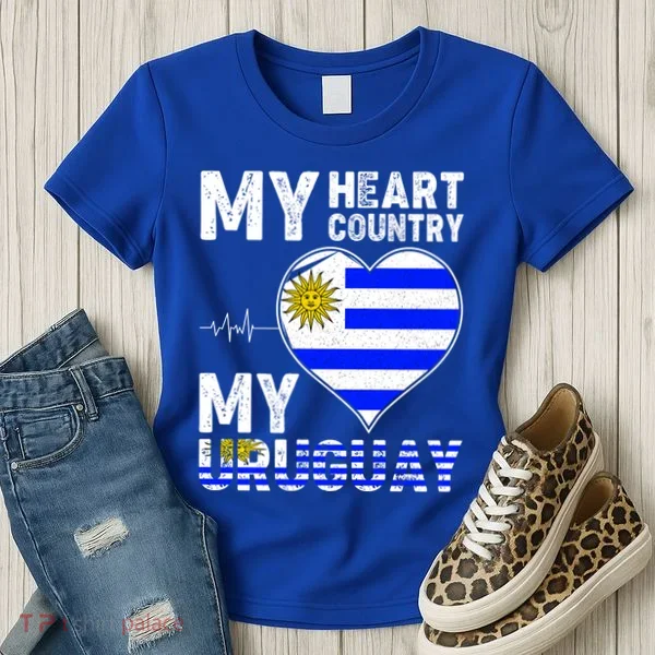 My Heart My Uruguay Women's T-Shirt