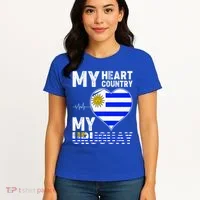 My Heart My Uruguay Women's T-Shirt thumb 4