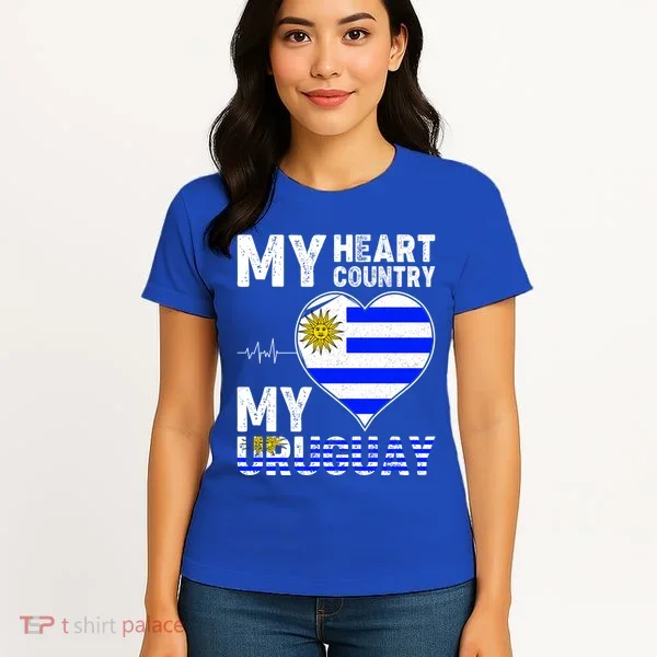 My Heart My Uruguay Women's T-Shirt