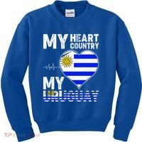 My Heart My Uruguay Kids Sweatshirt thumb 0