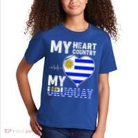 My Heart My Uruguay Kids T-Shirt thumb 2