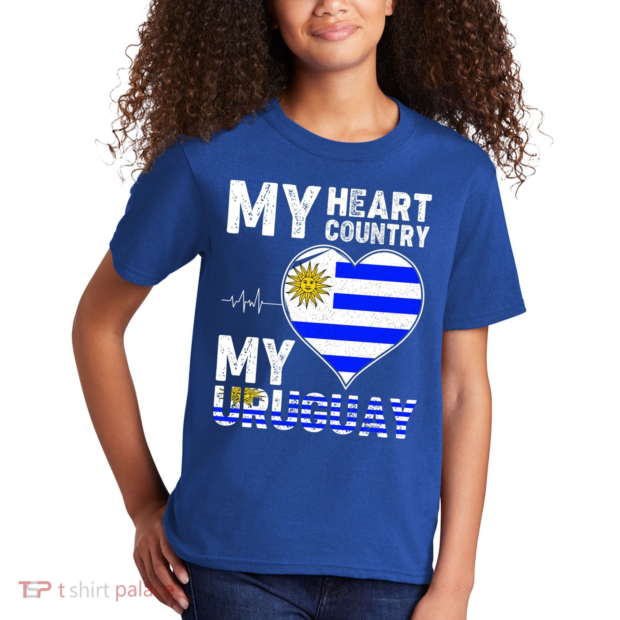 My Heart My Uruguay Kids T-Shirt