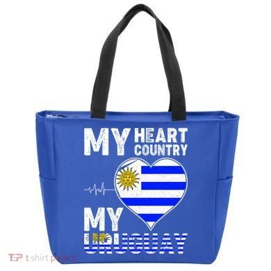My Heart My Uruguay Tote Bag