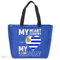 My Heart My Uruguay Tote Bag thumb 0
