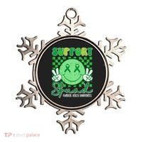 Mental Health Matters Awareness Support Squad Green Ribbon  Ornament thumb 0