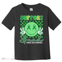 Mental Health Matters Awareness Support Squad Green Ribbon  Toddler T-Shirt thumb 0