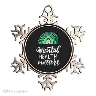 Mental Health Matters Awareness Month Rainbow Ornament