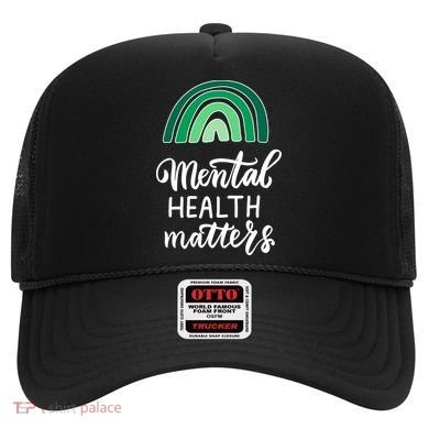 Mental Health Matters Awareness Month Rainbow Hat