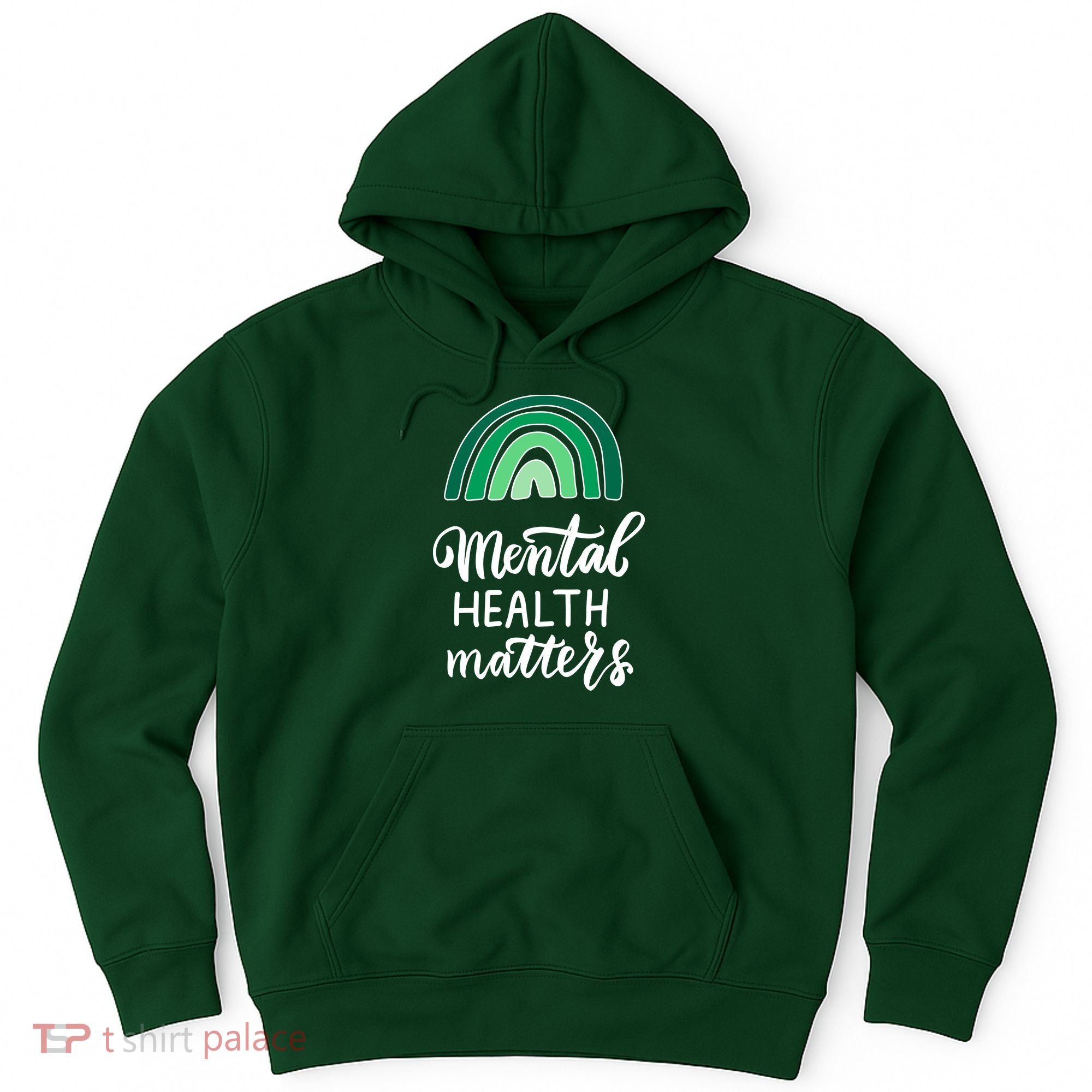 Mental Health Matters Awareness Month Rainbow Hoodie