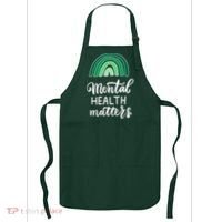 Mental Health Matters Awareness Month Rainbow Apron thumb 0