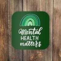 Mental Health Matters Awareness Month Rainbow Coaster thumb 0