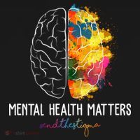 Mental Health Matters End The Stigma Colorful Brain T-Shirt thumb 7