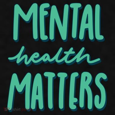 Mental Health Matters Awareness Month Ladies PosiCharge Tri-Blend Wicking Tank