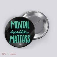 Mental Health Matters Awareness Month Button thumb 0