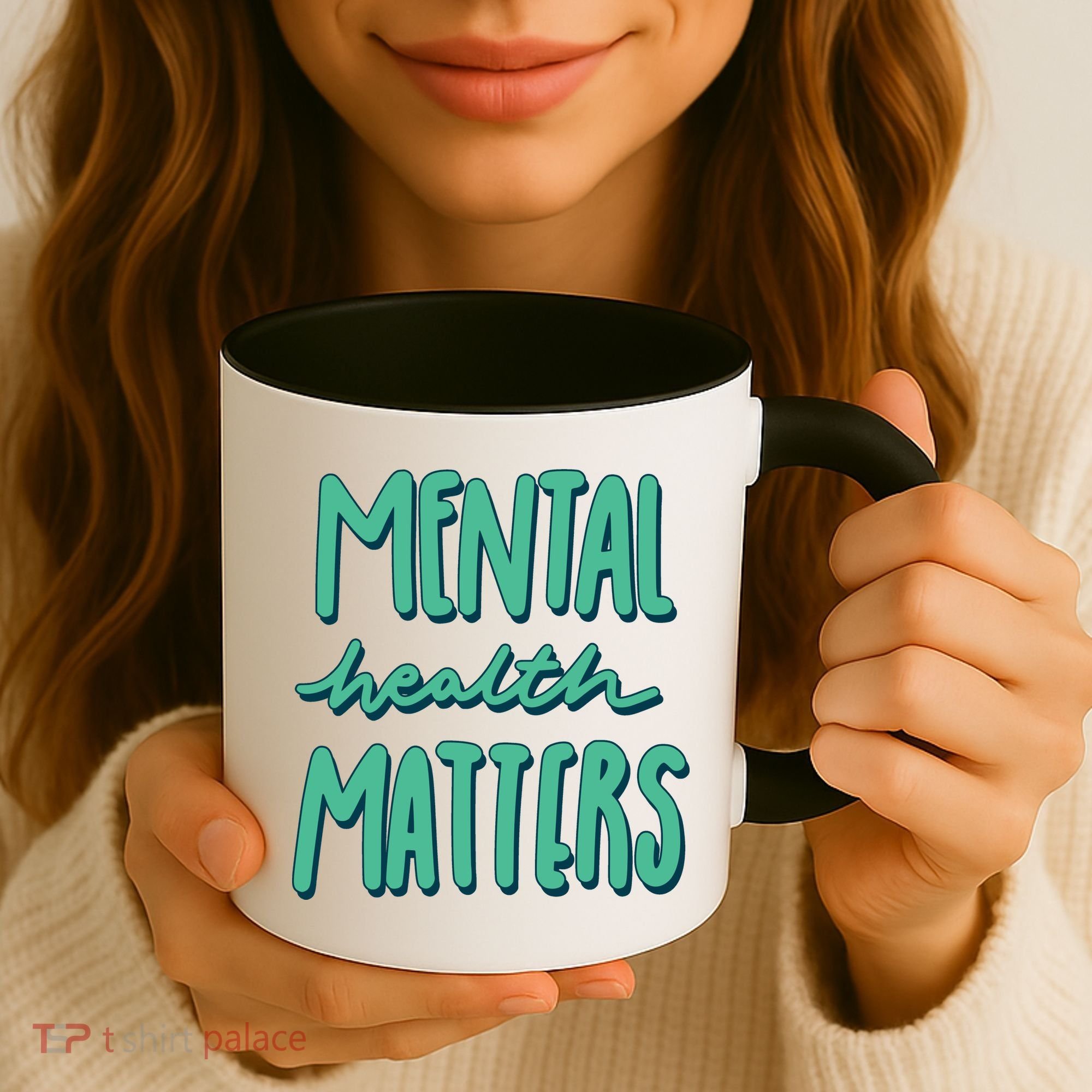 Mental Health Matters Awareness Month Coffee Mug