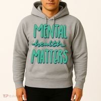 Mental Health Matters Awareness Month Hoodie thumb 2