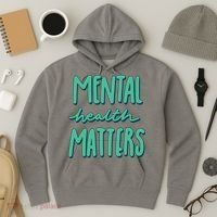 Mental Health Matters Awareness Month Hoodie thumb 3