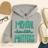 Mental Health Matters Awareness Month Hoodie thumb 4