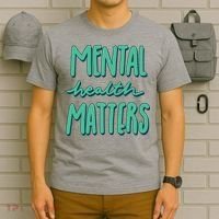 Mental Health Matters Awareness Month T-Shirt thumb 6