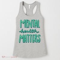 Mental Health Matters Awareness Month Women's Tank Top thumb 0