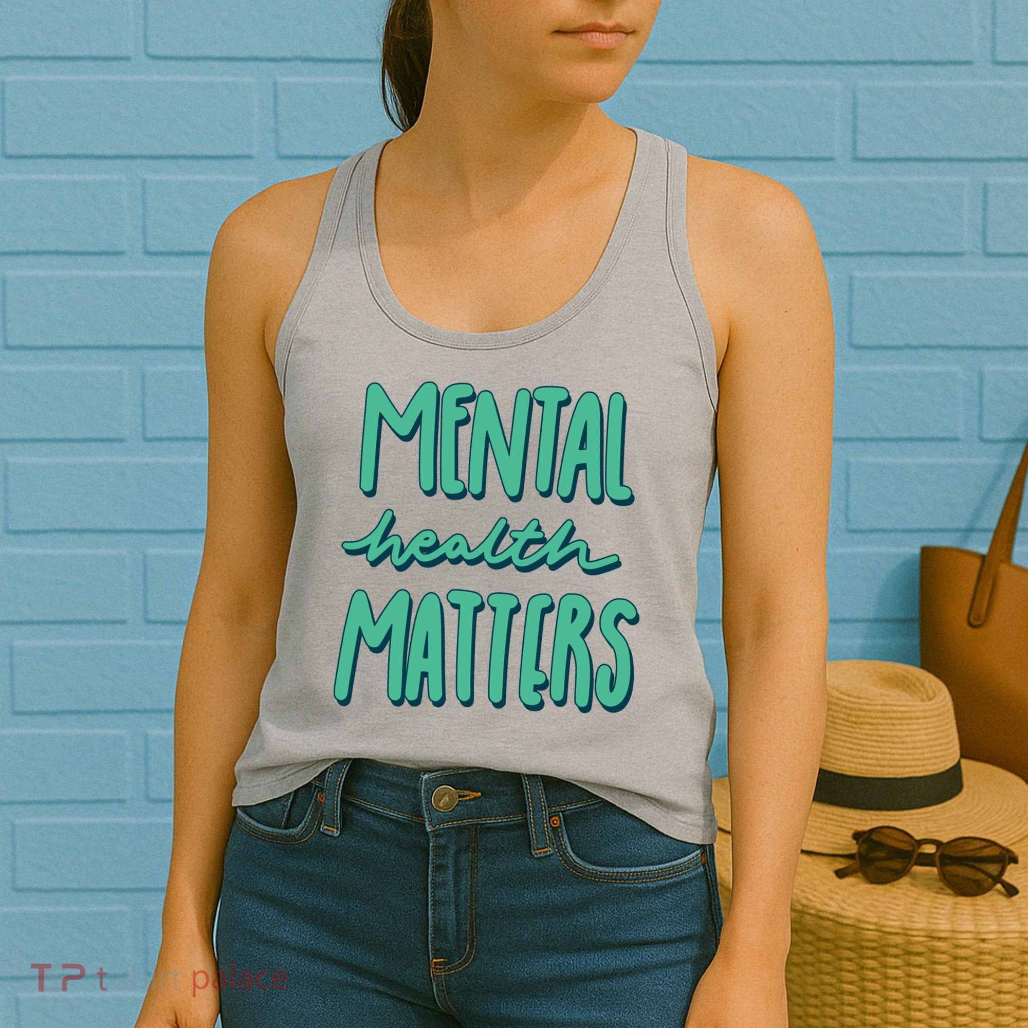 Mental Health Matters Awareness Month Women's Tank Top