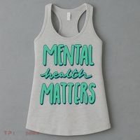 Mental Health Matters Awareness Month Women's Tank Top thumb 3