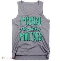 Mental Health Matters Awareness Month Tank Top thumb 0