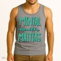 Mental Health Matters Awareness Month Tank Top thumb 3