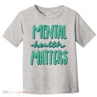Mental Health Matters Awareness Month Toddler T-Shirt thumb 0