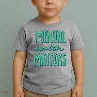 Mental Health Matters Awareness Month Toddler T-Shirt thumb 2