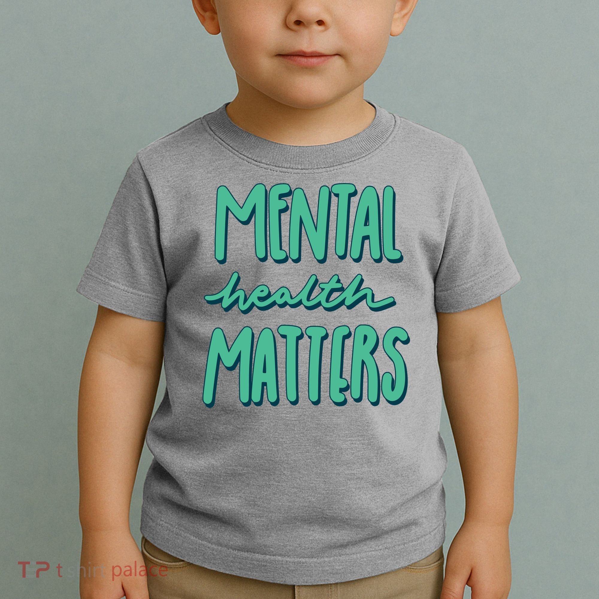 Mental Health Matters Awareness Month Toddler T-Shirt