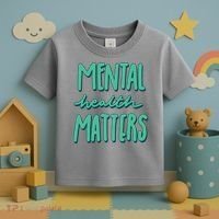 Mental Health Matters Awareness Month Toddler T-Shirt thumb 3