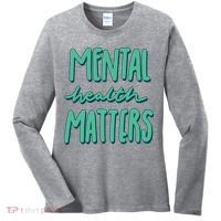 Mental Health Matters Awareness Month Women's Long Sleeve Shirt thumb 0