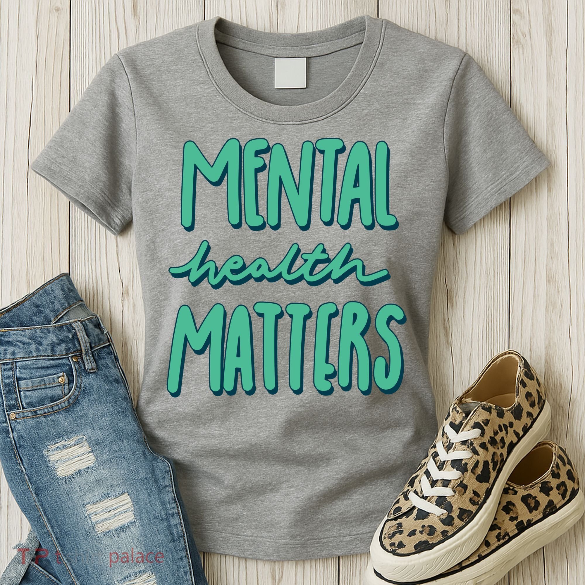 Mental Health Matters Awareness Month Women's T-Shirt
