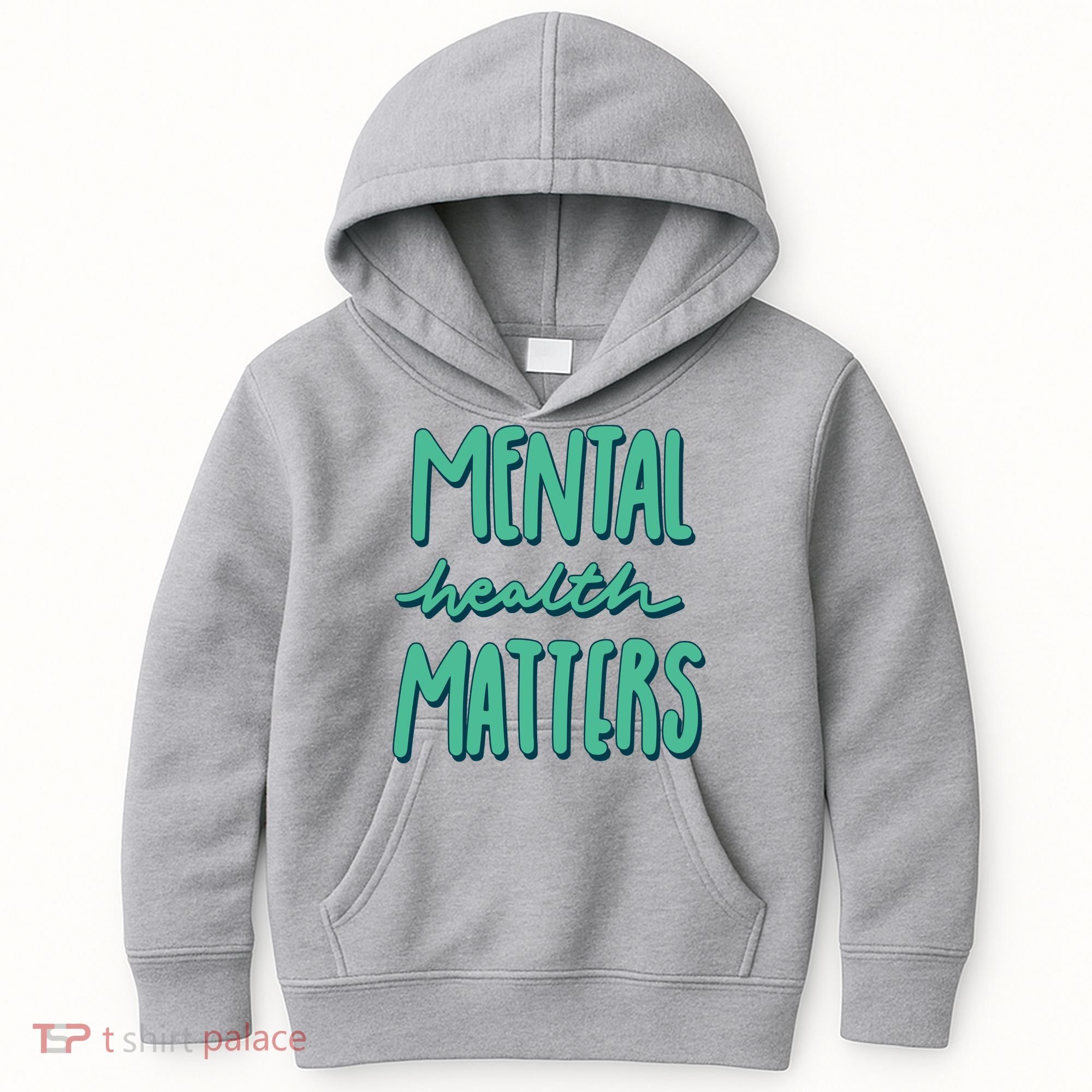 Mental Health Matters Awareness Month Kids Hoodie