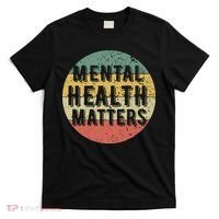 Mental Health Matters Vintage Retro 90's Style Awareness Tee T-Shirt thumb 0