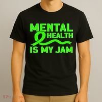 Mental Health My Jam Mental Health Awareness T-Shirt thumb 3