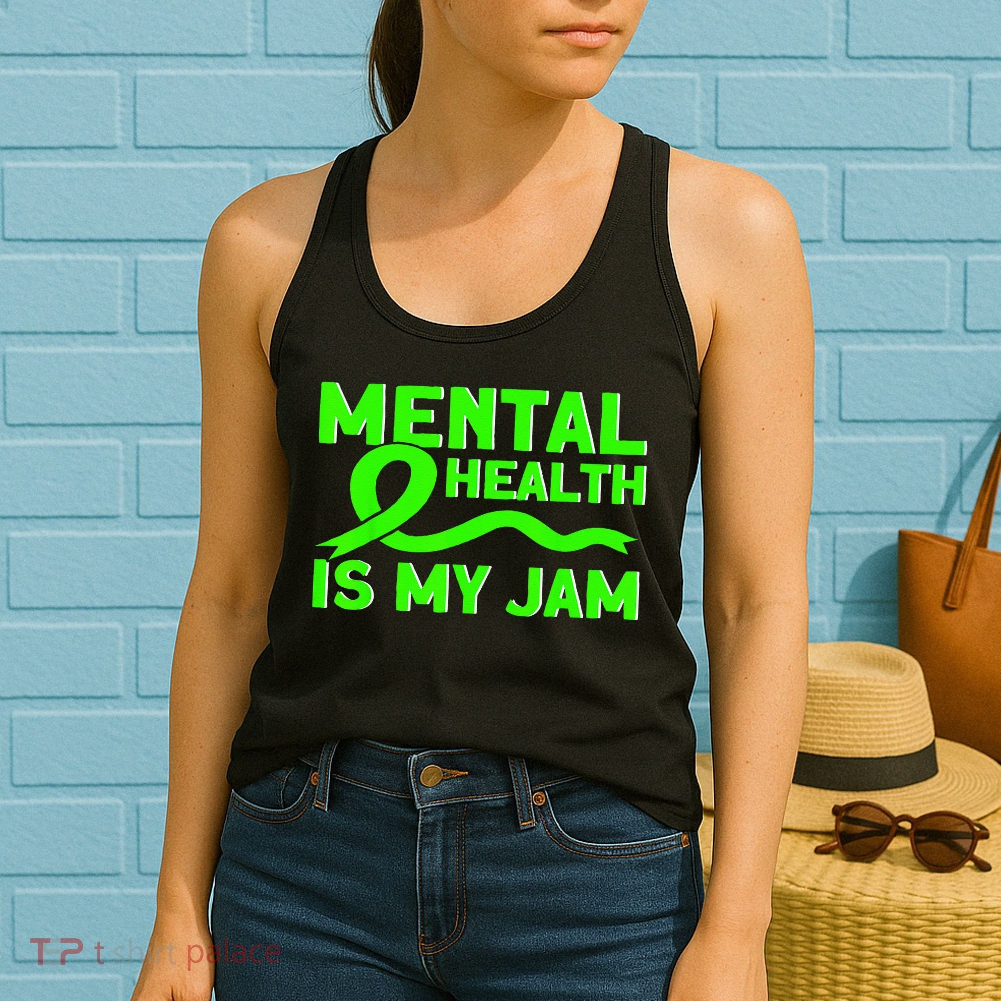 Mental Health My Jam Mental Health Awareness Women's Tank Top
